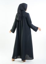 Gamis Abaya Mecca Renda - Gambar 2