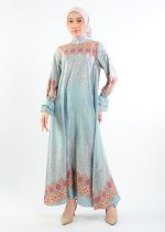 Gamis Satin Chiffon Al-Bukhari