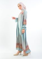 Gamis Satin Chiffon Al-Bukhari - Gambar 5