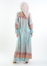 Gamis Satin Chiffon Al-Bukhari - Gambar 6