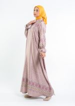 Gamis Satin Chiffon Al-Bukhari - Gambar 8