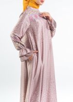 Gamis Satin Chiffon Al-Bukhari - Gambar 10