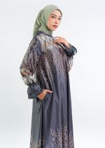 Gamis Satin Chiffon Al-Bukhari - Gambar 13