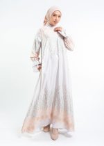 Gamis Satin Chiffon Al-Bukhari - Gambar 4