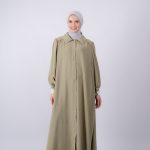 Gamis Crinkle Renda Al-Bukhari