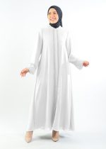 Gamis Abaya Mecca Renda - Gambar 3